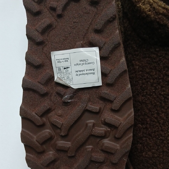 BearPaw Brown Fleece Slippers - Picture 5 of 7